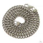 Silver Spikes Crown Jesus Head Pendant Set 69759 - Image 7