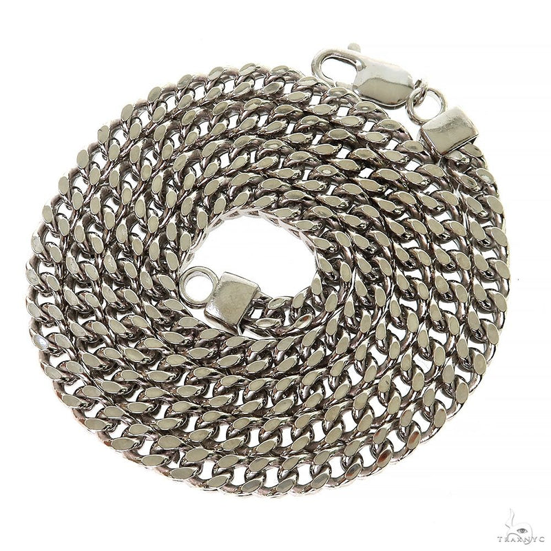 Silver Spikes Crown Jesus Head Pendant Set 69759 - Image 7