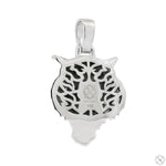 .925 Silver Tiger Head Pendant Small 70737 - Image 4