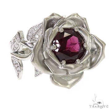 .925 Silver Velvet Rosefire Ring 69997 - Image 1
