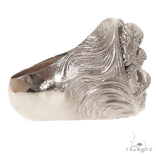 .925 Silver Wave Ring 68890 - Image 3