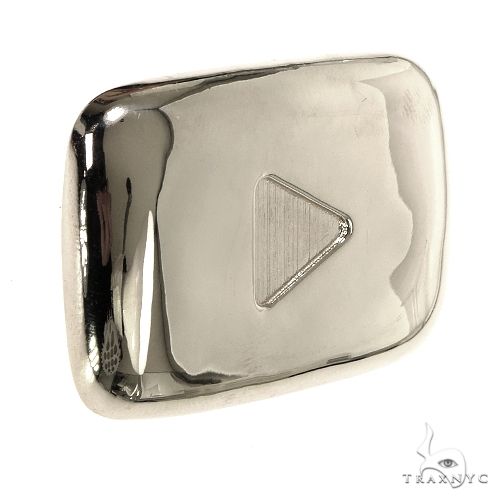 .925 Silver YouTube Pendant 68523 - Image 2