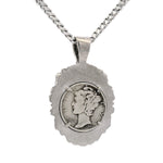 Limited Edition U.S. Government Silver Mini Lion Pendant Set 70965