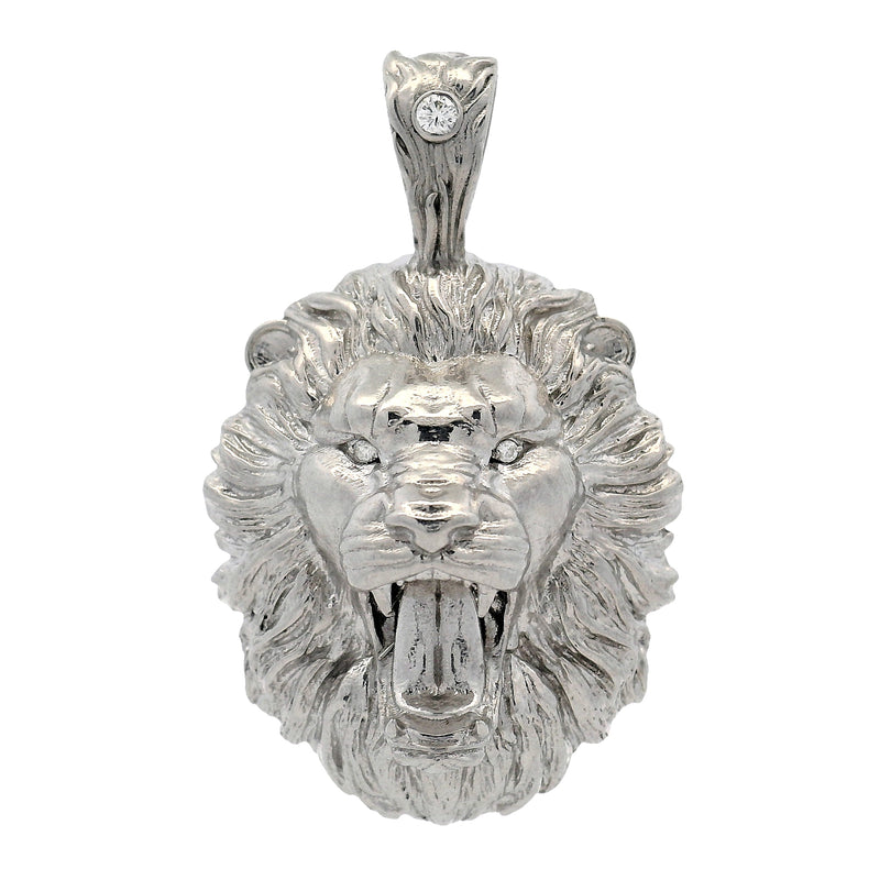 Limited Edition U.S. Government Silver Mini Lion Pendant Set 70965