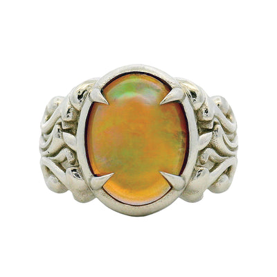 Platinum Starry Night Ring 70969