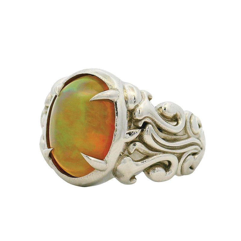 Platinum Starry Night Ring 70969