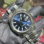 Rolex DateJust 41mm | Stainless Steel | Blue Stick Dial | REF: 116334