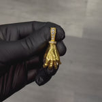 One-of-One Pink Diamond Hand of Trax Pendant 71080