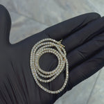Diamond Tennis Chain 22 Inches 2.6 mm 69818