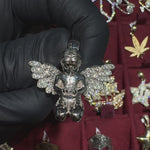Praying Angel Diamond Pendant 68831