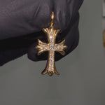 Diamond Cross Pendant 29107