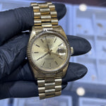 Rolex Day-Date 36mm 18K Yellow Gold | Champagne Stick Dial
