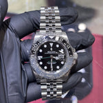 2024 Rolex GMT-Master II "Bruce Wayne" 40mm | Stainless Steel | Black Dial | REF: 126710GRNR