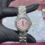 Rolex DateJust 26mm | Oystersteel | Pearl Diamond Dial | "Pink MOP Diamond"