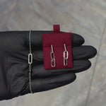 Paperclip Diamond Bracelet 69793