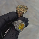 Leonardo Da Vinci Citrin Ring .925 Silver 69237