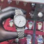 2022 Rolex DateJust 41mm | Oystersteel | White Stick Dial | 126334