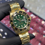 Rolex GMT-Master II 40mm | 18K Yellow Gold | Green Dial | REF: 116718LN