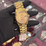 Rolex Day-Date 36mm | 18K Yellow Gold | "Champagne Diamond Dial" | 18238