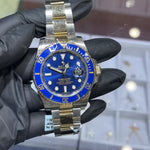 2018 Rolex Submariner Date 40mm | Two Tone Yellow Gold | "Bluesy" Blue Dial