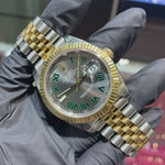 2021 Rolex Datejust 41mm | Two-Tone Stainless Steel and 18K Yellow Gold | Wimbledon Dial | REF: 126333