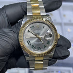 2016 Rolex Datejust II 41mm | Two Tone Yellow Gold | "Wimbledon" Dial