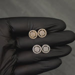 Round  Diamond  Earrings 70311