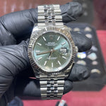 2026 Rolex Datejust 41mm | Oystersteel | Mint Green Stick Dial 71739