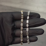 Harmony Shape Diamond Tennis Bracelet 71629