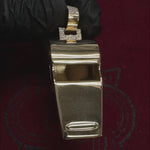 Custom Made Diamond Coach Whistle Pendant 70856