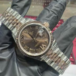 2026 Rolex DateJust 31mm | Two Tone Everose Gold | Chocolate Roman Dial | 278271