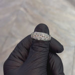 Double Row Diamond Band Ring 70525