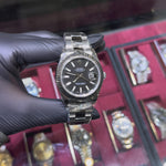 2015 Rolex DateJust 41mm | Oystersteel | Black Stick Dial | 116334