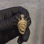 Liberty Crown Skull Pendant 71092