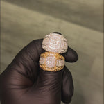 .925 Silver Diamond Filigree Ring 70920