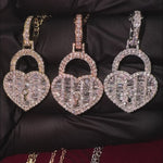 The Heart Lock Diamond Necklace 70291