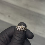 Four Marquise Floral Diamond Ring 71676