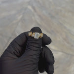 Golden Laurel Engagement Ring 71123