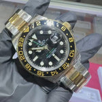 Rolex GMT-Master II 40mm | Two Tone Yellow Gold | Black Dial | REF: 116713LN