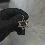 14K Gold David Star Pendant 65943