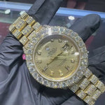 1993 Rolex Day-Date 36mm | 18K Yellow Gold | Champagne Diamond Dial | REF: 18238