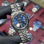 2026 Rolex Datejust 41mm | Stainless Steel | Blue Stick Dial | REF: 126334