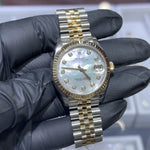 2019 Rolex Datejust 31mm | Two Tone Yellow Gold | Mother-of-Pearl Dial