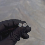 4 Ctw Portuguese-Cut Diamond Studs 70456