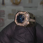 Mens Godfather Flawless Sapphire Ring 26035