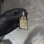 TraxNYC Crowned Jesus Pendant  -Medium 70171