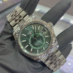 2026 Rolex Sky-Dweller 42mm | Stainless Steel | Mint Green Dial