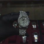 Audemars Piguet Royal Oak | Stainless Steel | Fully Iced Out