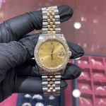 1991 Rolex Datejust 36mm | Two Tone Yellow Gold | Champagne Diamond Dial 71755