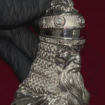 .925 Silver Skanderbeg Albanian Military Commander Pendant 67432